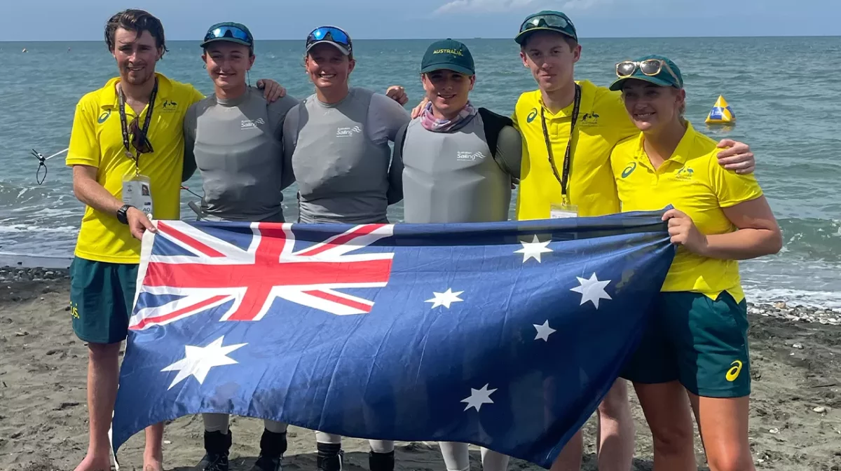 Saunders Seals Two Gold at Pacific Games