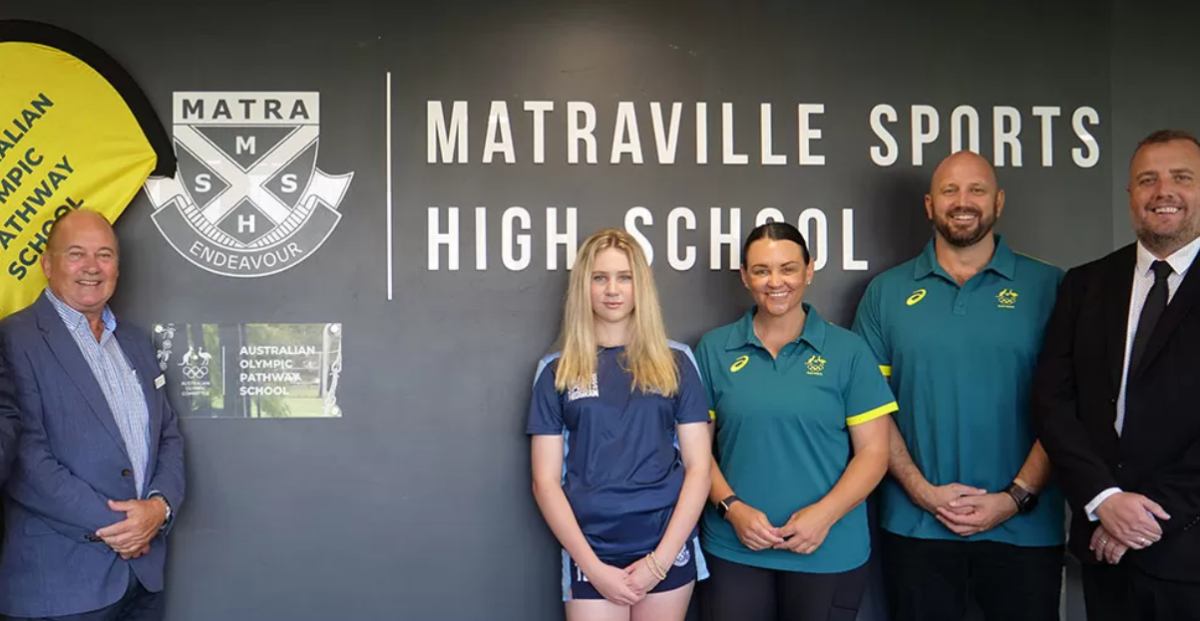 Matraville Sports High School becomes seventh Australian Olympic Pathway School