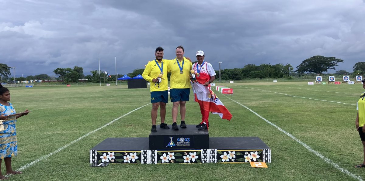 Boukouvalas Wins Two Silver Medals at Pacific Games